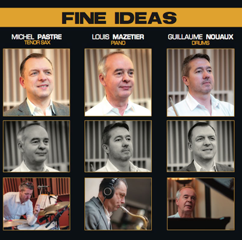 DAVID BLENKHORN - SEBASTIEN GIRARDOT - GUILLAUME NOUAUX : LA SECTION RYTHMIQUE + 2 with HARRY ALLEN & LUIGI GRASSO (2019)